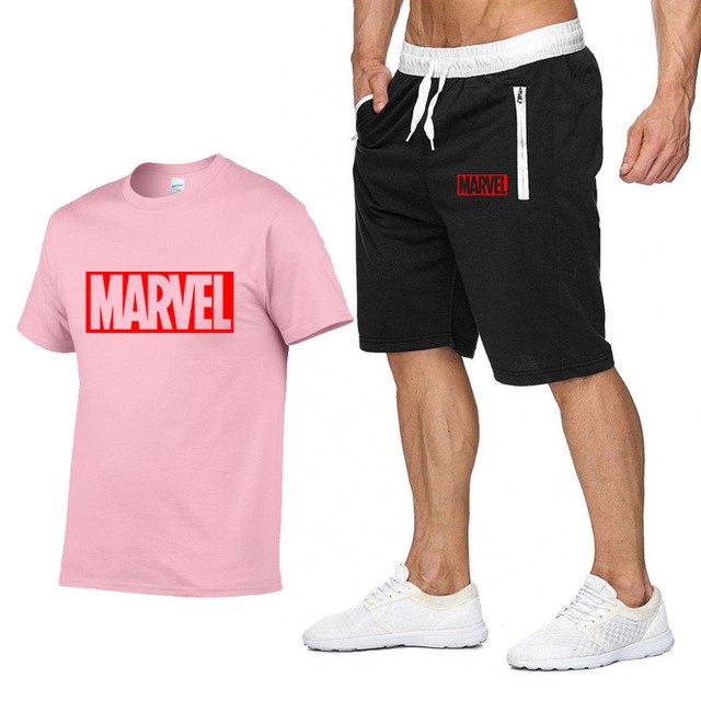 Cotton T Shirts+Shorts Men Sets Brand Clothing Two Pieces Tracksuit eprolo