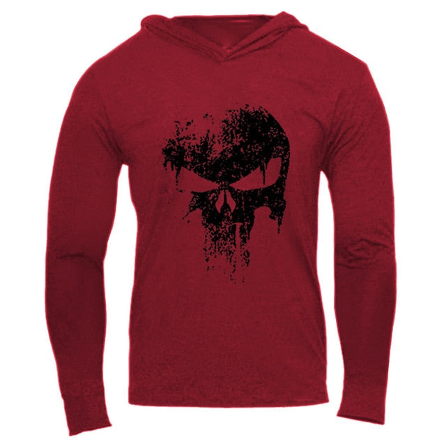 Men Bodybuilding Hoodies Sweatshirt Pullover Hip Hop Mens Clothing punisher Gyms Sportswear eprolo