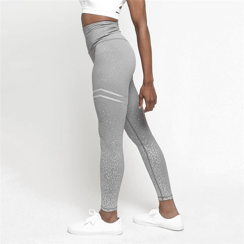 Point Print Leggings Women Graffiti Print Trouser Sexy High Waist Pants Fitness Clothing For Women eprolo