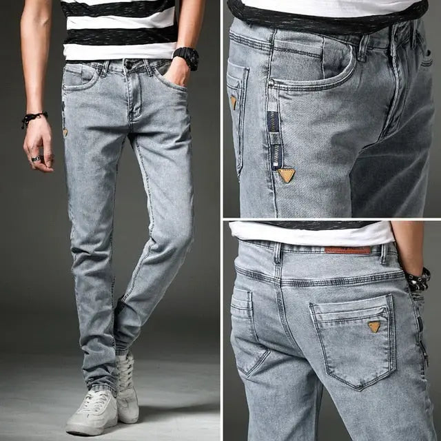 Denim Skinny Jeans Distressed Men Spring Autumn Clothing Good Quality eprolo