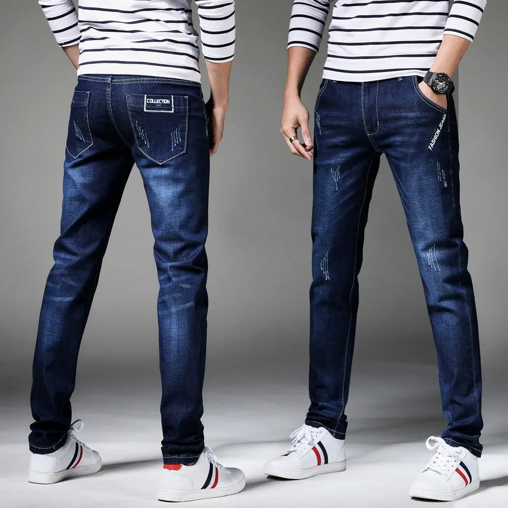 Denim Skinny Jeans Distressed Men Spring Autumn Clothing Good Quality eprolo