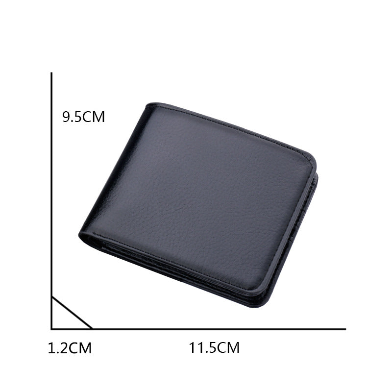 Wallet Men's Short Wallet Business Wallet Simple Men's College Students Trendy Youth Wallet eprolo