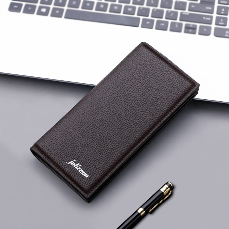 Wallet Men's Long Section Young People Thickened Large Capacity Wallet Suit Bag Plus Simple Men's Wallet eprolo