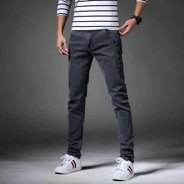 Denim Skinny Jeans Distressed Men Spring Autumn Clothing Good Quality eprolo