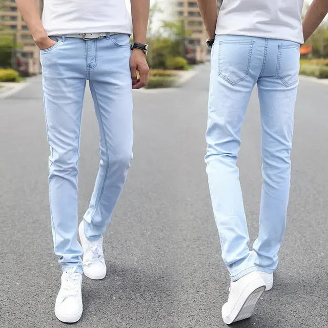 Denim Skinny Jeans Distressed Men Spring Autumn Clothing Good Quality eprolo