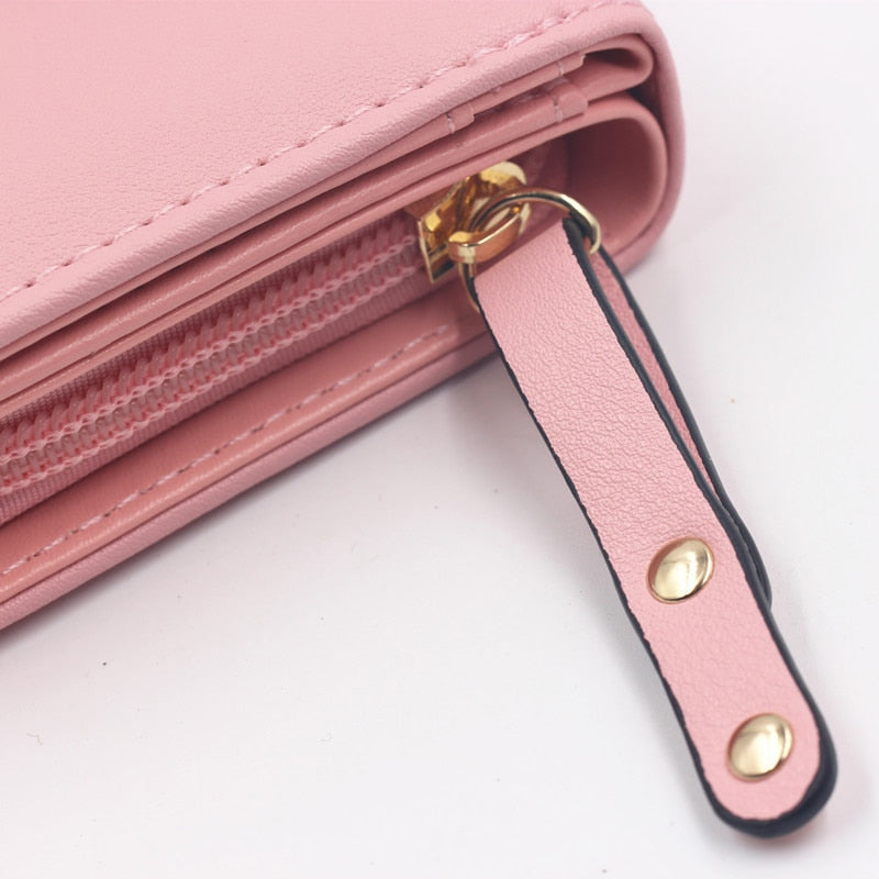 Envelope Women Wallet Cat Cartoon Wallet Long Creative Female Card Holder PU Wallet Coin Purses Girls eprolo