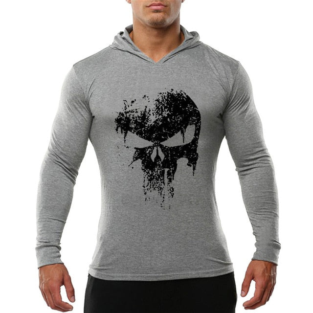 Men Bodybuilding Hoodies Sweatshirt Pullover Hip Hop Mens Clothing punisher Gyms Sportswear eprolo