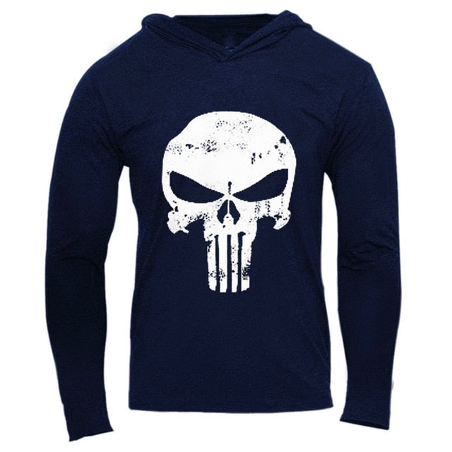 Men Bodybuilding Hoodies Sweatshirt Pullover Hip Hop Mens Clothing punisher Gyms Sportswear eprolo