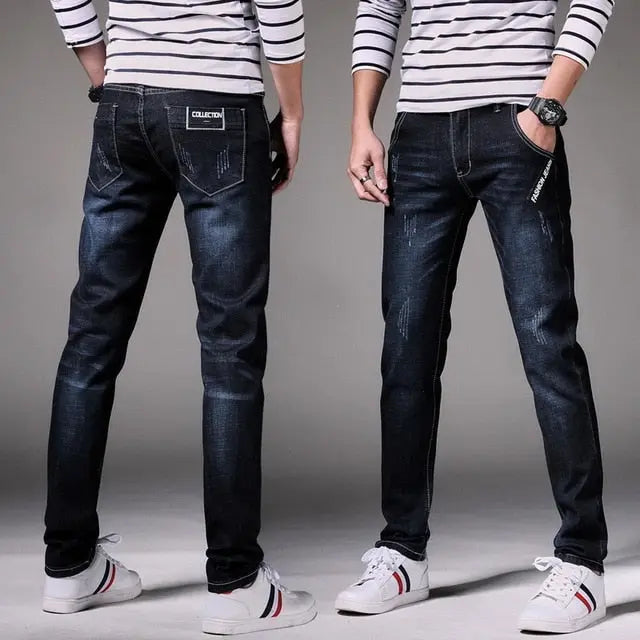 Denim Skinny Jeans Distressed Men Spring Autumn Clothing Good Quality eprolo