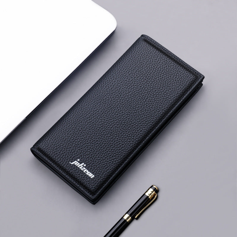 Wallet Men's Long Section Young People Thickened Large Capacity Wallet Suit Bag Plus Simple Men's Wallet eprolo