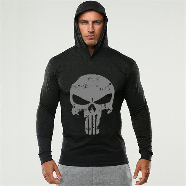 Men Bodybuilding Hoodies Sweatshirt Pullover Hip Hop Mens Clothing punisher Gyms Sportswear eprolo