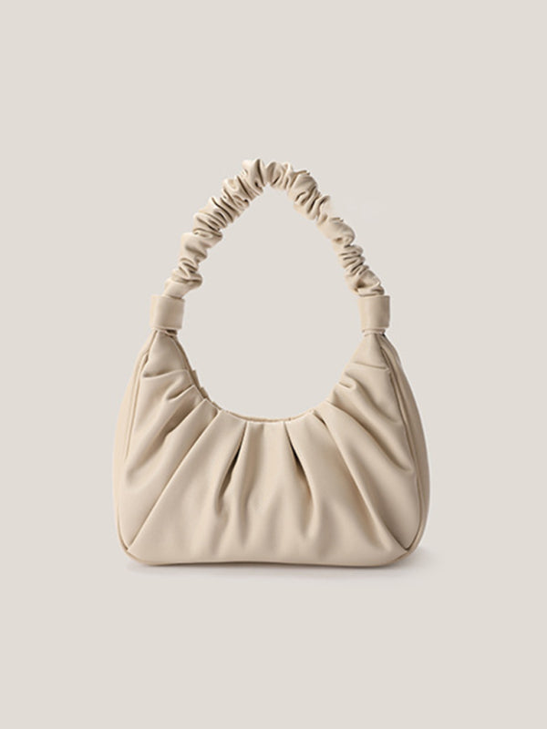 Underarm bag women's cloud pleat bag baguette one shoulder Messenger kakaclo