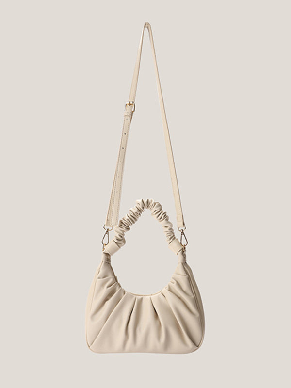 Underarm bag women's cloud pleat bag baguette one shoulder Messenger kakaclo