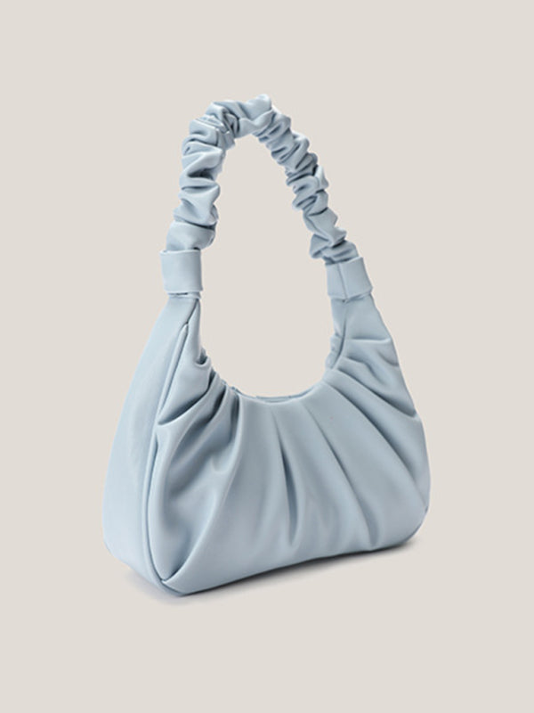 Underarm bag women's cloud pleat bag baguette one shoulder Messenger kakaclo