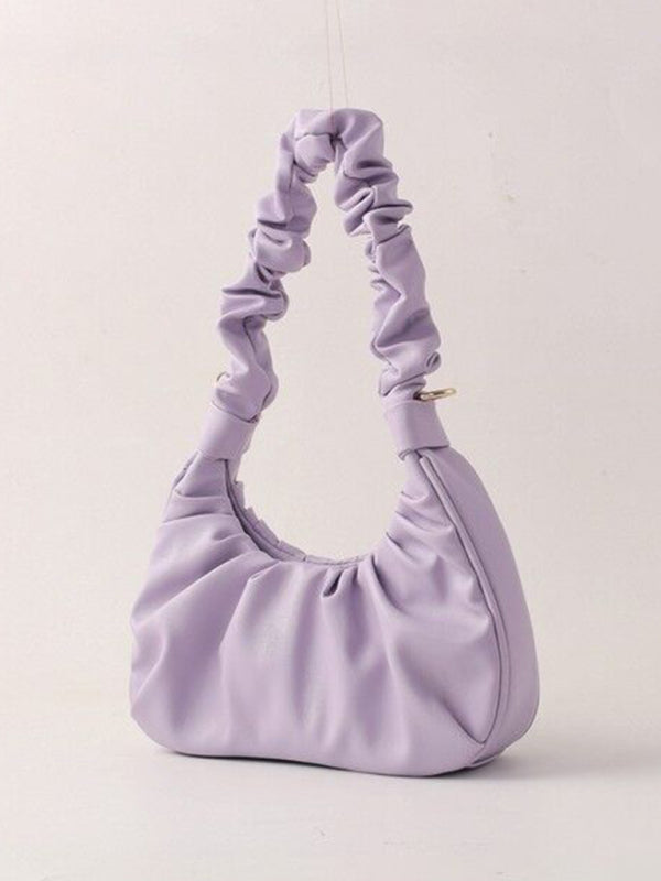 Underarm bag women's cloud pleat bag baguette one shoulder Messenger kakaclo