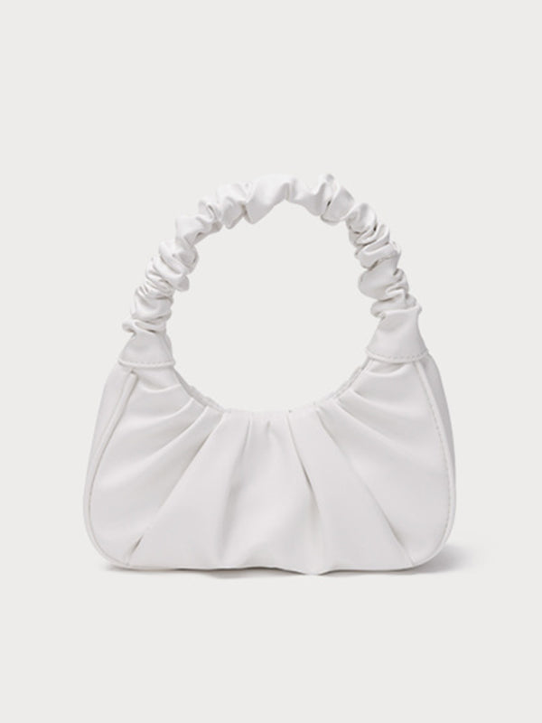Underarm bag women's cloud pleat bag baguette one shoulder Messenger kakaclo