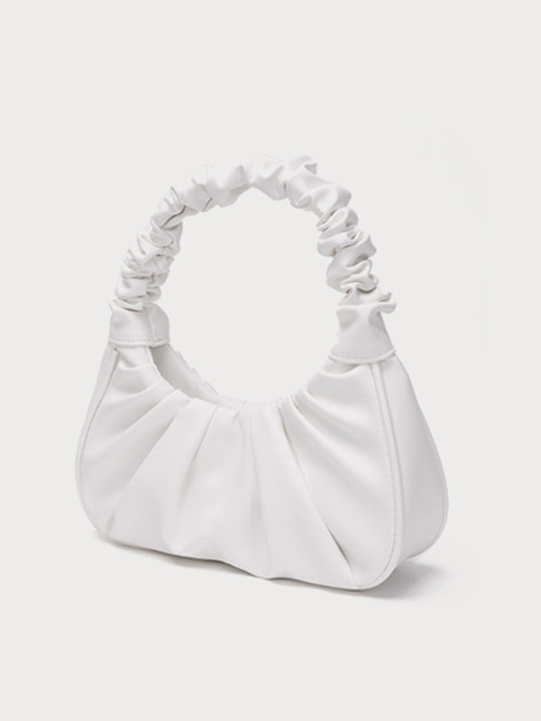 Underarm bag women's cloud pleat bag baguette one shoulder Messenger kakaclo