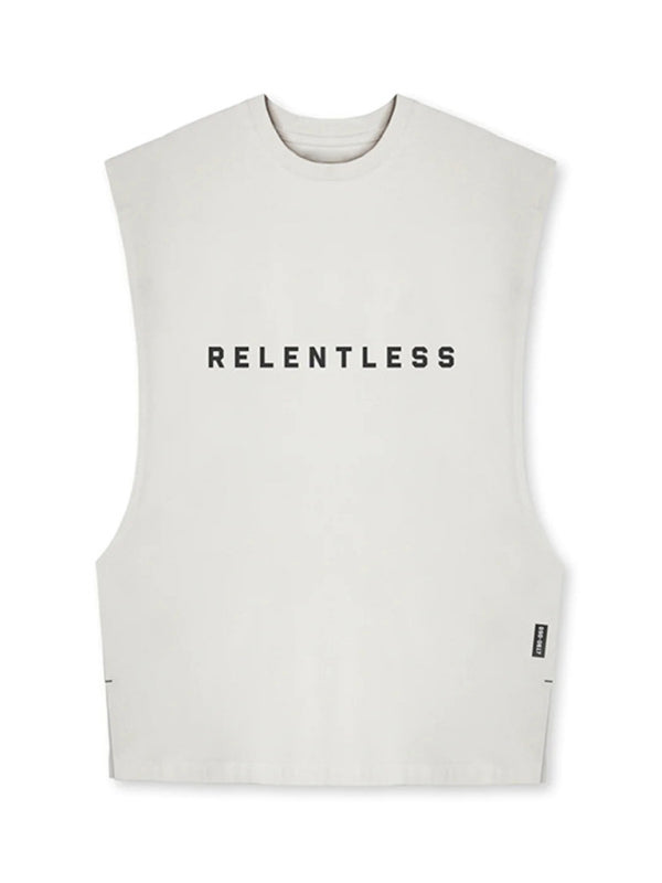 Men's Sports Loose Round Neck Quick Dry Sleeveless Vest kakaclo