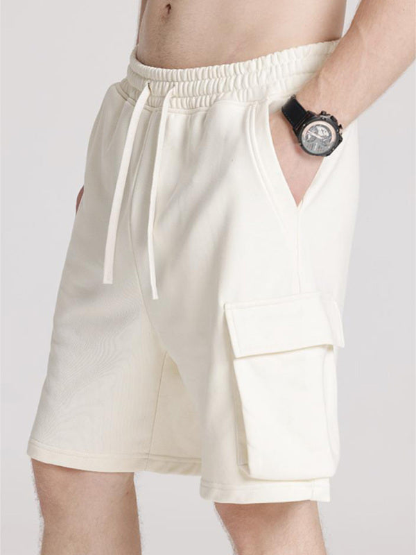 Men's Mixed Media Cargo Shorts kakaclo