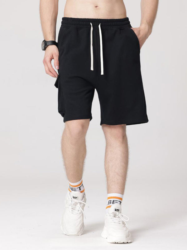 Men's Mixed Media Cargo Shorts kakaclo