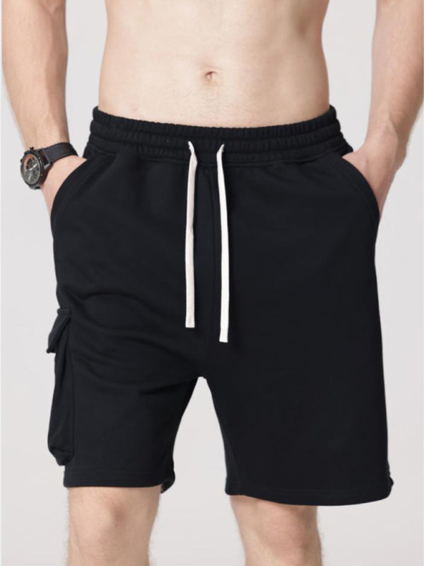 Men's Mixed Media Cargo Shorts kakaclo