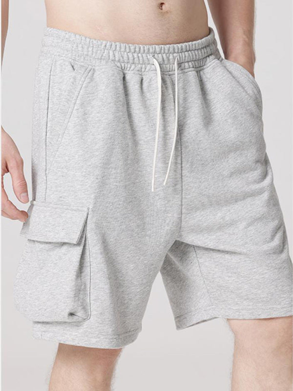 Men's Mixed Media Cargo Shorts kakaclo