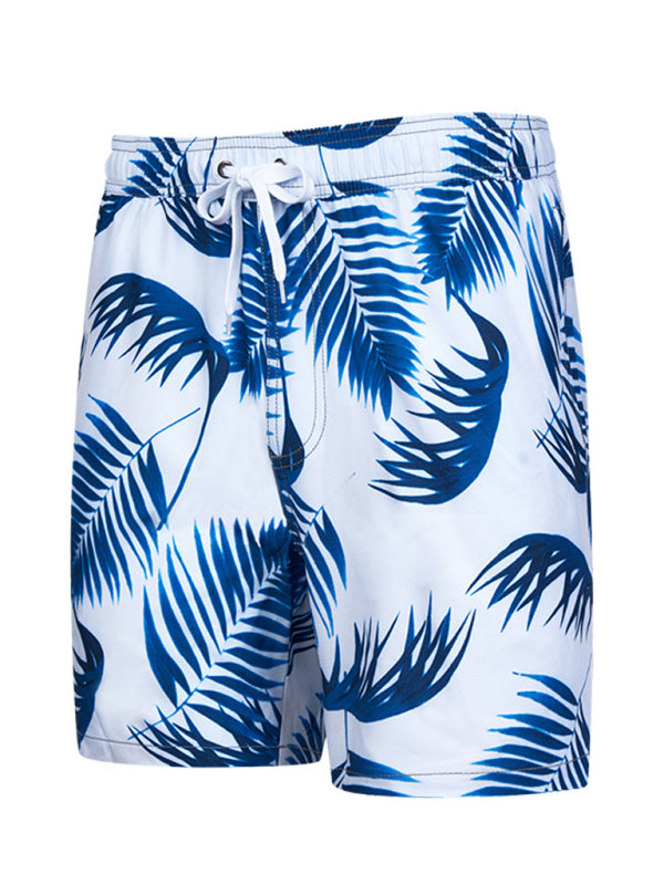 New Arrival Men's Seaside Travel Casual Shorts Sports Surfing Swimming Trunks Casual Cropped Pants kakaclo