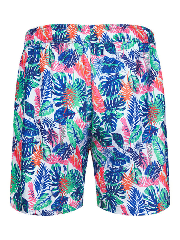 New Arrival Men's Seaside Travel Casual Shorts Sports Surfing Swimming Trunks Casual Cropped Pants kakaclo