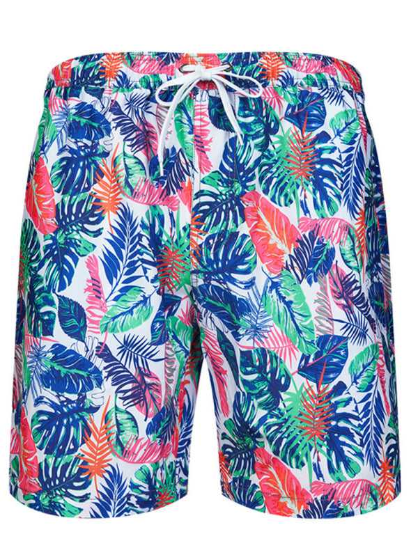 New Arrival Men's Seaside Travel Casual Shorts Sports Surfing Swimming Trunks Casual Cropped Pants kakaclo
