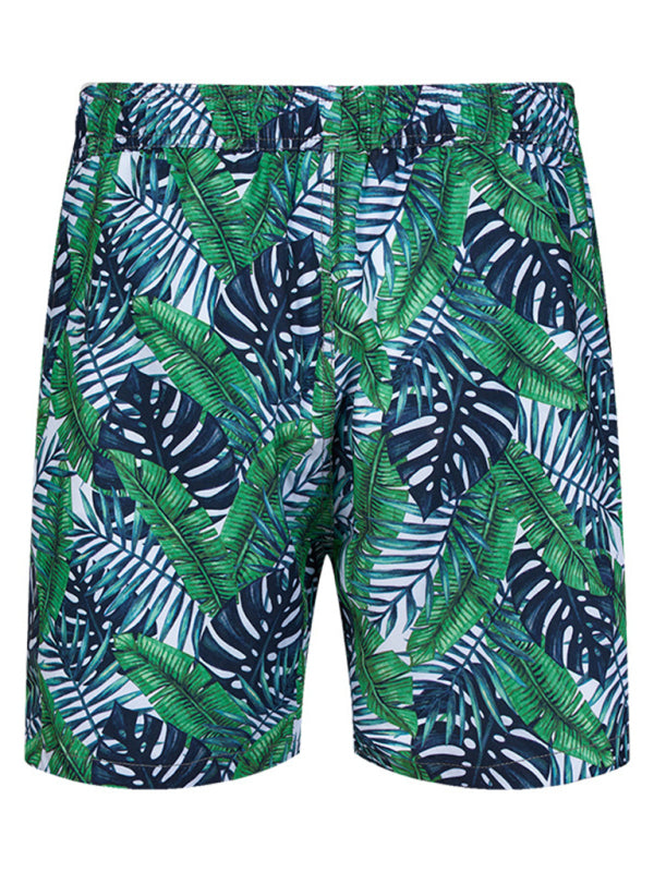 New Arrival Men's Seaside Travel Casual Shorts Sports Surfing Swimming Trunks Casual Cropped Pants kakaclo
