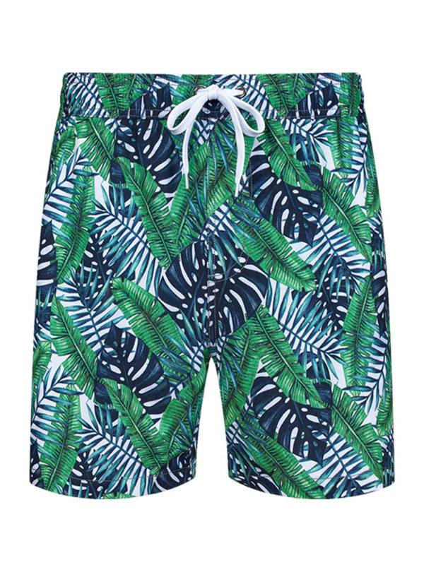 New Arrival Men's Seaside Travel Casual Shorts Sports Surfing Swimming Trunks Casual Cropped Pants kakaclo