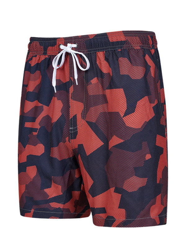 New Arrival Men's Seaside Travel Casual Shorts Sports Surfing Swimming Trunks Casual Cropped Pants kakaclo