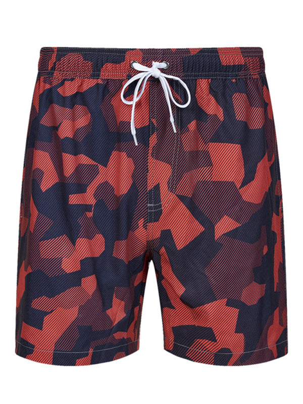 New Arrival Men's Seaside Travel Casual Shorts Sports Surfing Swimming Trunks Casual Cropped Pants kakaclo
