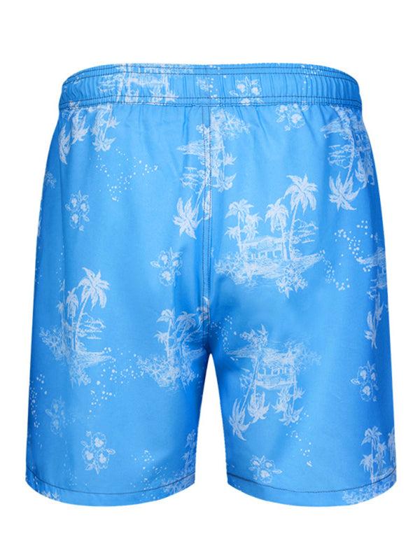 New Arrival Men's Seaside Travel Casual Shorts Sports Surfing Swimming Trunks Casual Cropped Pants kakaclo