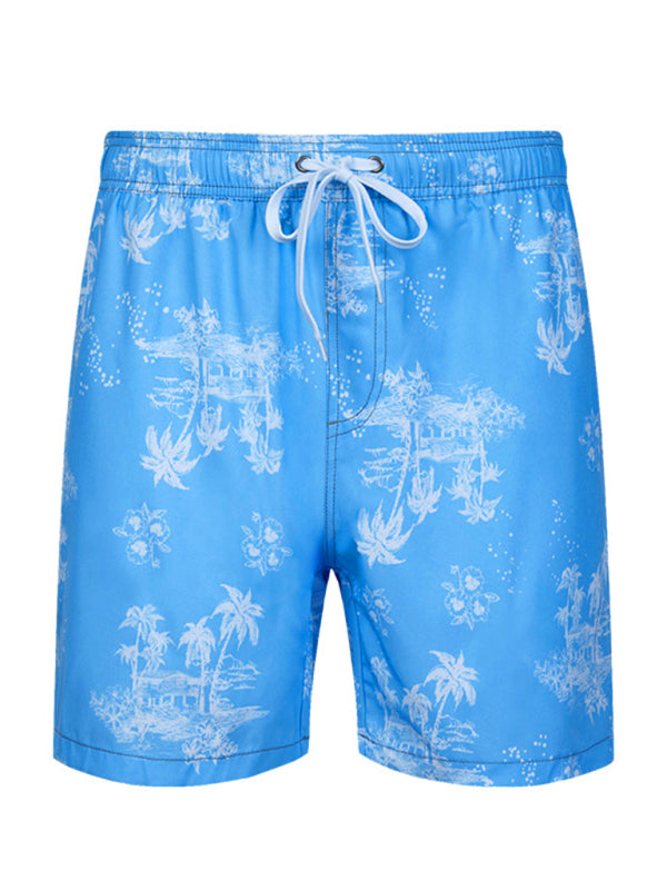New Arrival Men's Seaside Travel Casual Shorts Sports Surfing Swimming Trunks Casual Cropped Pants kakaclo