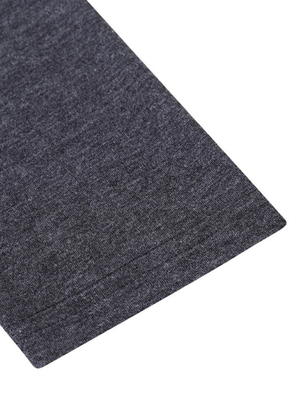 Men's long-sleeved solid color turtleneck bottoming T-shirt top kakaclo