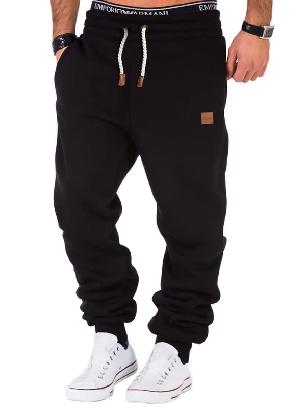 Men's elastic waist sports casual trousers and sweatpants kakaclo