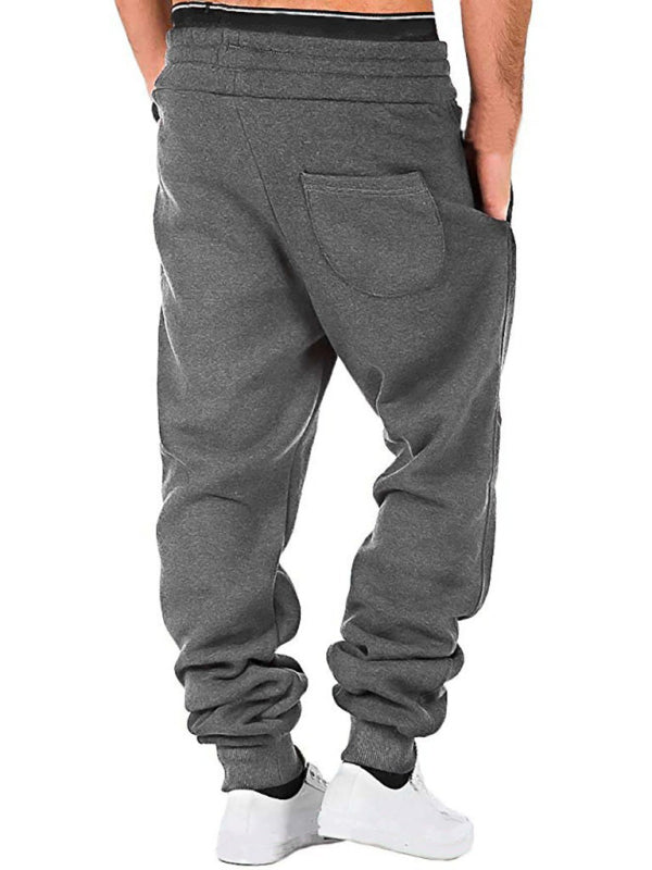 Men's elastic waist sports casual trousers and sweatpants kakaclo