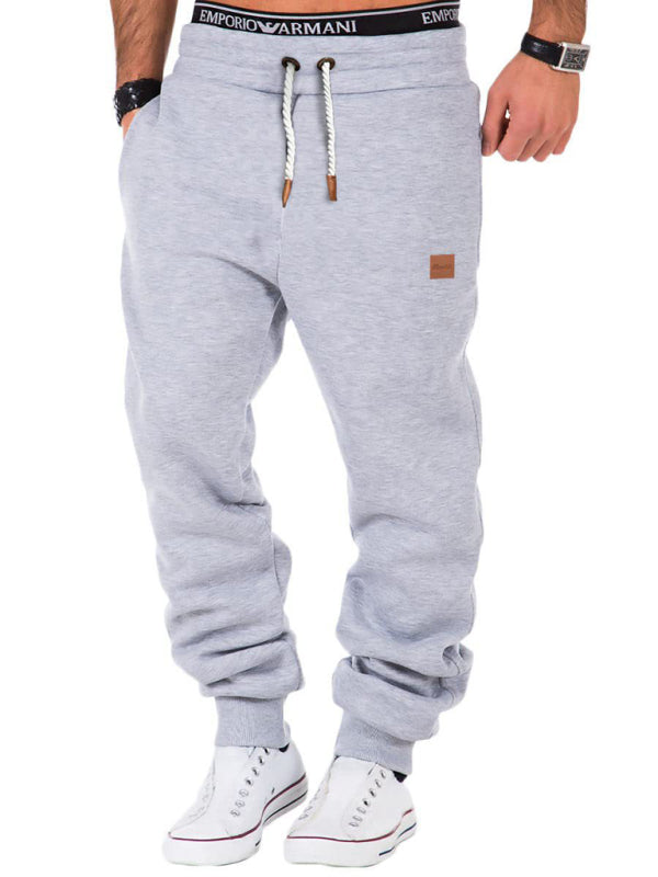 Men's elastic waist sports casual trousers and sweatpants kakaclo