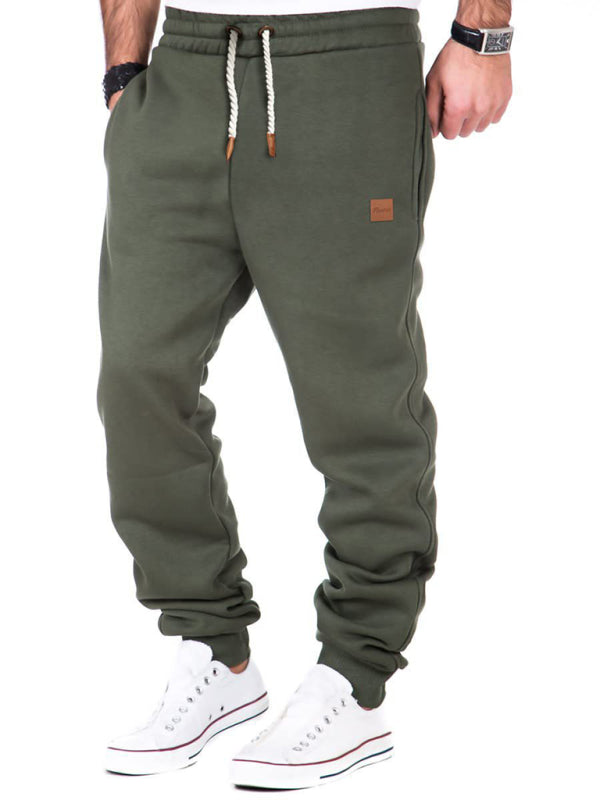 Men's elastic waist sports casual trousers and sweatpants kakaclo