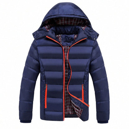 5XL Men Winter Jacket Warm Male Coats Fashion Thick Thermal Men Parkas Casual Men Branded Clothing