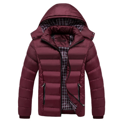 5XL Men Winter Jacket Warm Male Coats Fashion Thick Thermal Men Parkas Casual Men Branded Clothing