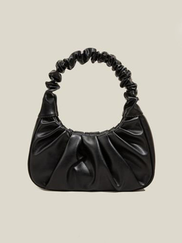 Underarm bag women's cloud pleat bag baguette one shoulder Messenger kakaclo