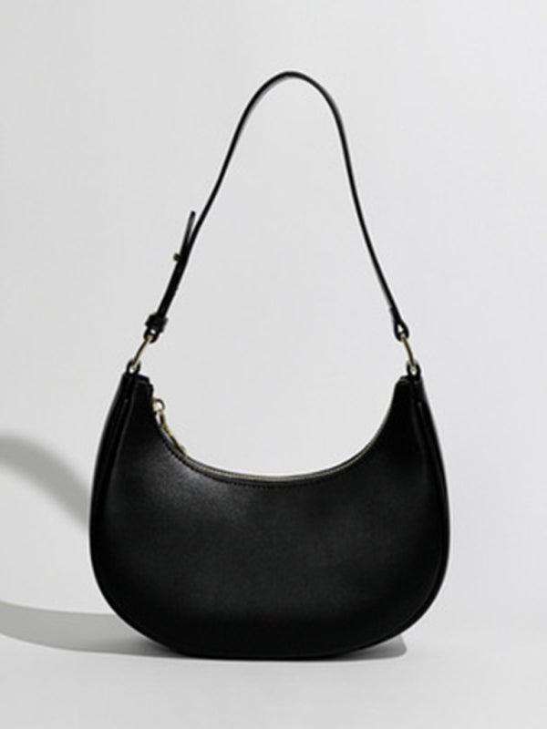 Underarm Bag One Shoulder Baguette Bag Women Messenger Bag Half Moon Bag kakaclo