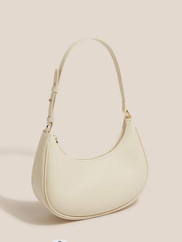 Underarm Bag One Shoulder Baguette Bag Women Messenger Bag Half Moon Bag kakaclo