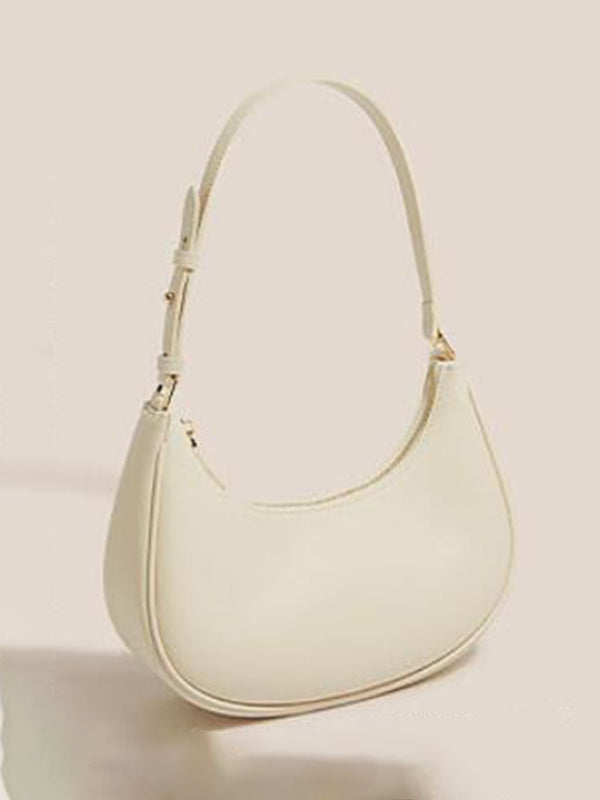 Underarm Bag One Shoulder Baguette Bag Women Messenger Bag Half Moon Bag kakaclo