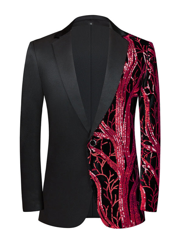 Men's Business Slim Suit Jacket Single Suit kakaclo