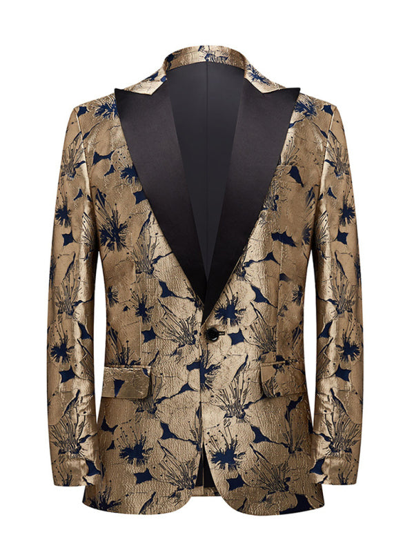 Men's Business Slim Suit Jacket Single Suit kakaclo