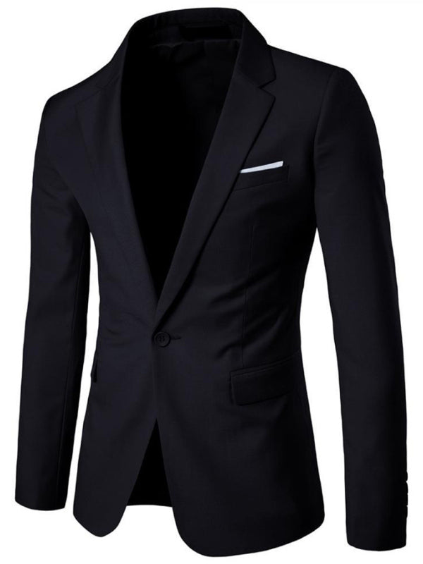 Men's Business Slim Suit Jacket Single Suit kakaclo