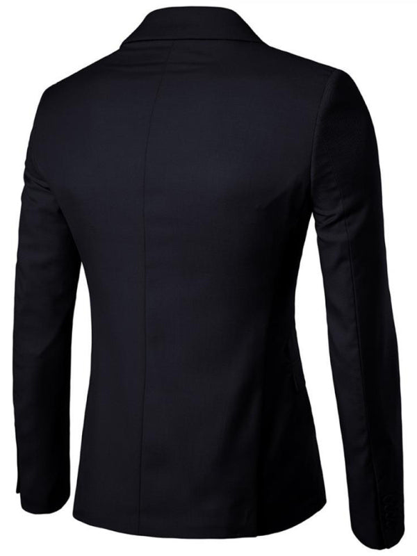 Men's Business Slim Suit Jacket Single Suit kakaclo
